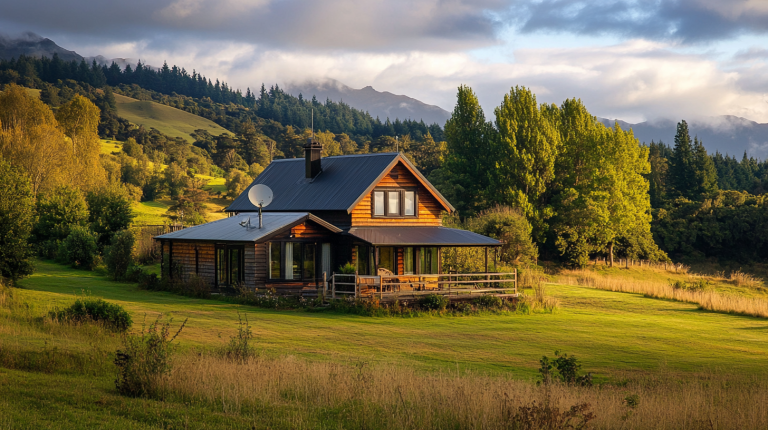 Rural Starlink internet service in New Zealand for reliable rural connectivity.