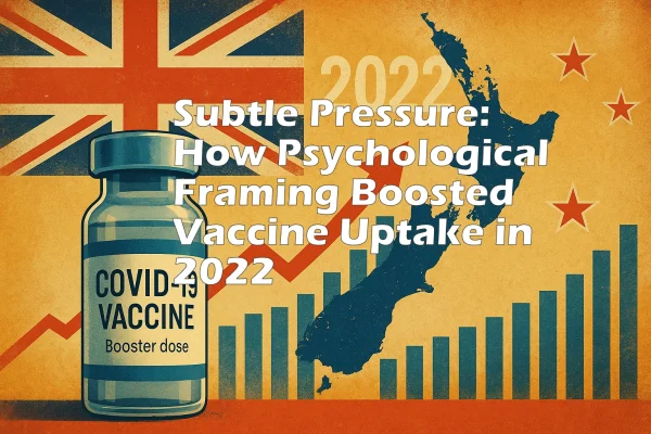 Subtle Pressure: How Psychological Framing Boosted Vaccine Uptake in 2022