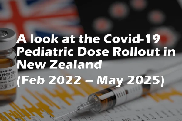 A look at the Covid-19 Pediatric (5-11) Dose Rollout in New Zealand (Feb 2022 – May 2025)