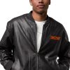 SCNZ Leather Bomber Jacket