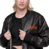 SCNZ Leather Bomber Jacket