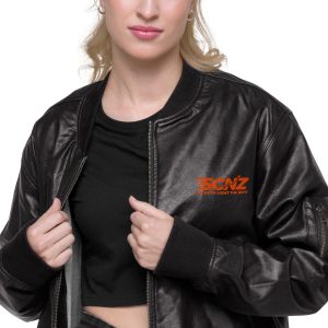 SCNZ Leather Bomber Jacket