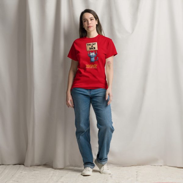 The Cat is Back Unisex classic tee