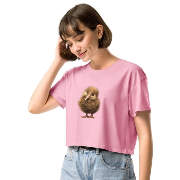 Happy Kiwi Women’s crop top - Image 12