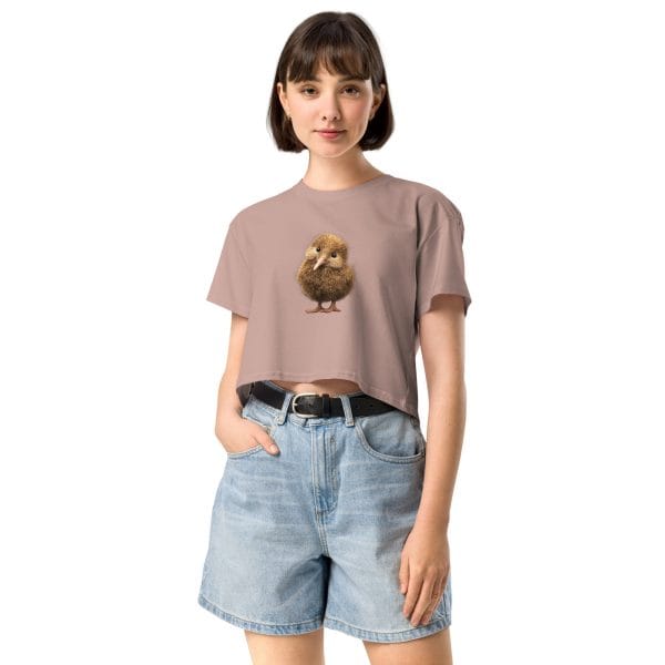 Happy Kiwi Women’s crop top - Image 8