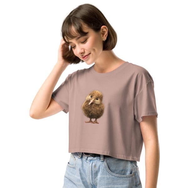 Happy Kiwi Women’s crop top - Image 9